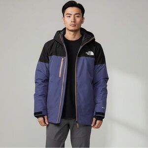 The North Face Dawnstrike GORE-TEX Insulated Jacket  NWT Mens XL Cave Blue Black